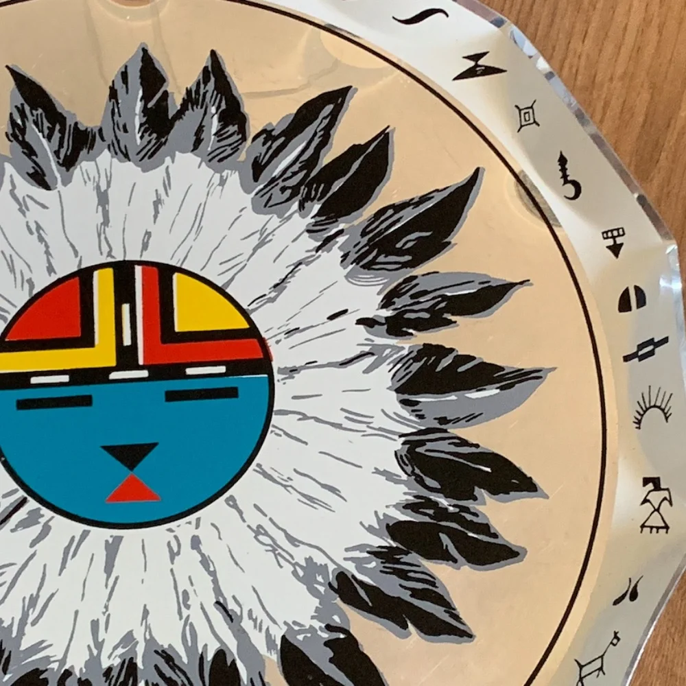 Fred Harvey Kachina Plater